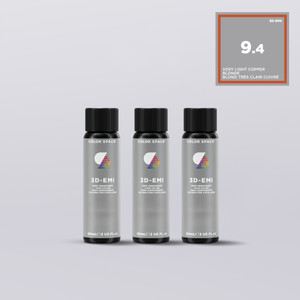 9.4 3D-EMI Very Light Copper Blonde Kit Box 3x60ml