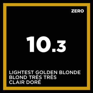 10.3 Zero - Lightest Golden Blonde