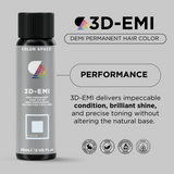 10.0 3D-EMI Natural Lightest Blonde  Kit Box 3x60ml